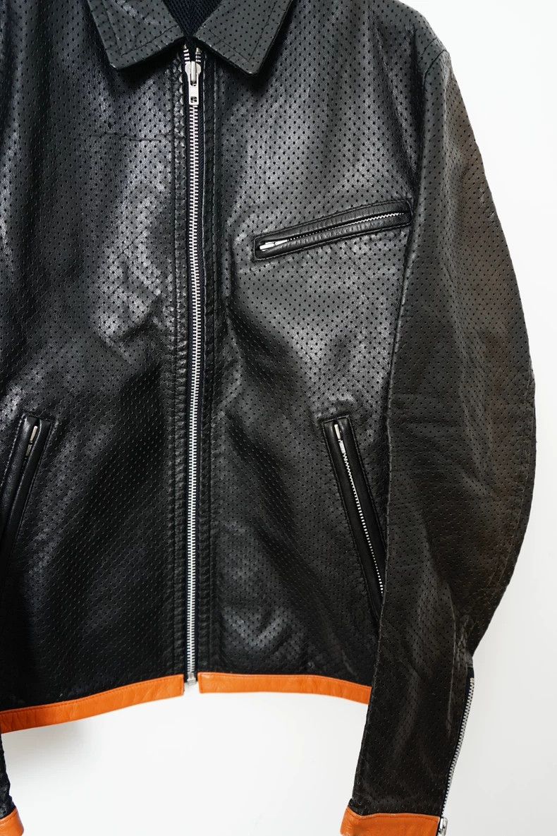 Comme des Garcons Comme des Garcons Fishnet Leather Jacket Size US M / EU 48-50 / 2 - 5 Thumbnail