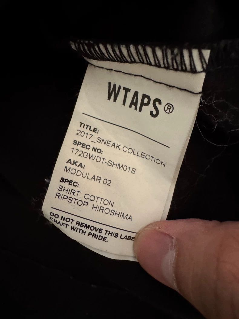Wtaps WTAPS 17AW Modular LS Shirt Jacket Size US S / EU 44-46 / 1 - 4 Thumbnail