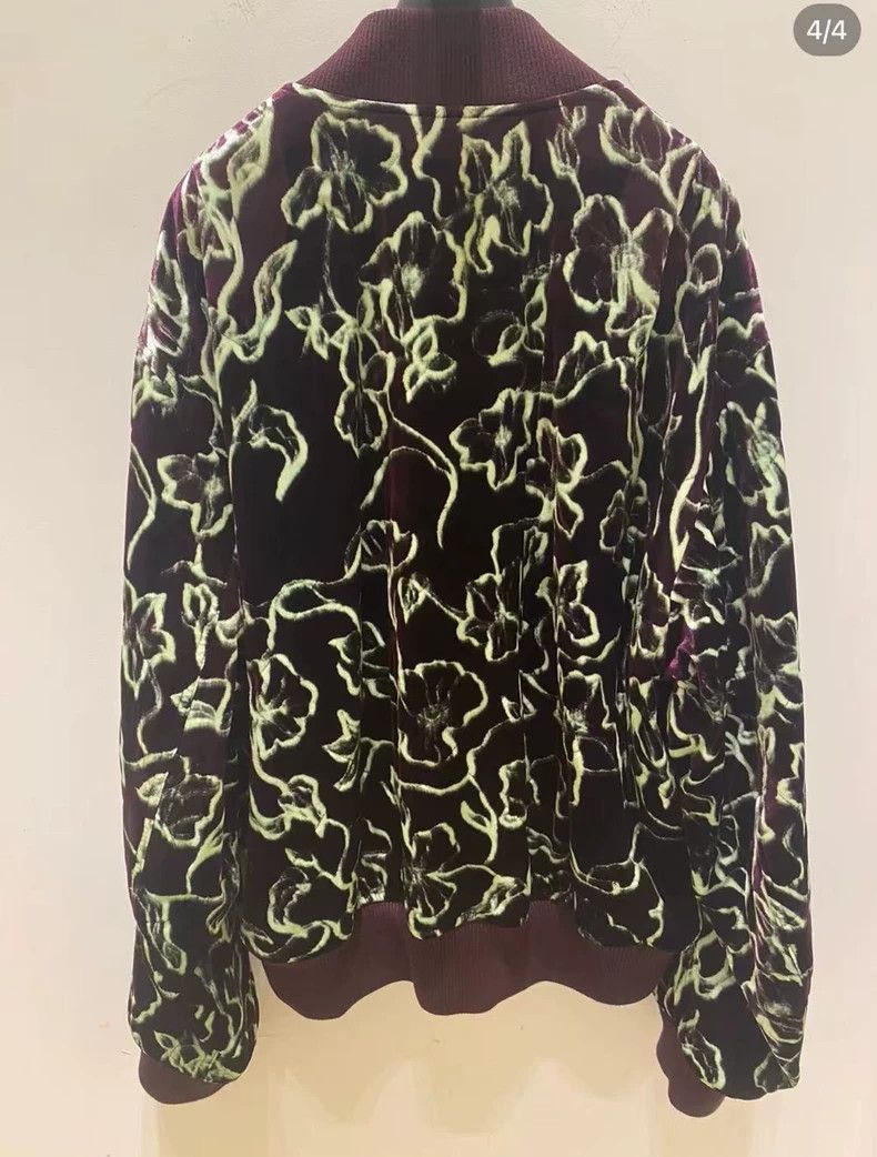 Dries Van Noten Dries Van Noten Men's Floral Bomber Jacket Size US L / EU 52-54 / 3 - 5 Thumbnail