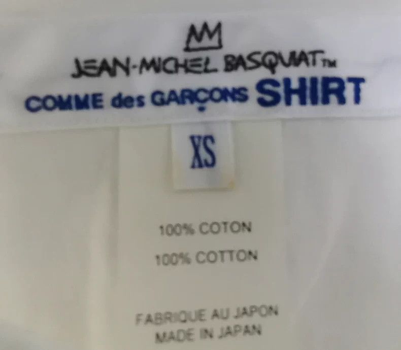 Comme des Garcons COMME des GARÇONS SHIRT x Basquiat Shirt Size US XS / EU 42 / 0 - 8 Thumbnail