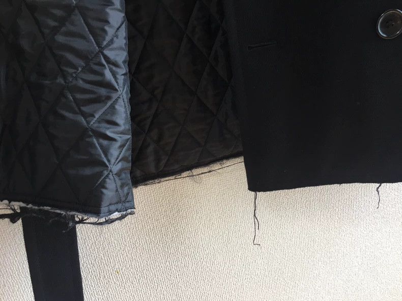 Comme des Garcons COMME des GARCONS Wool Blend Heavy Coat Size US XS / EU 42 / 0 - 6 Thumbnail