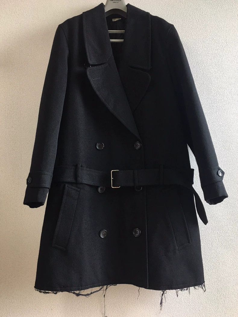 Comme des Garcons COMME des GARCONS Wool Blend Heavy Coat Size US XS / EU 42 / 0 - 2 Thumbnail