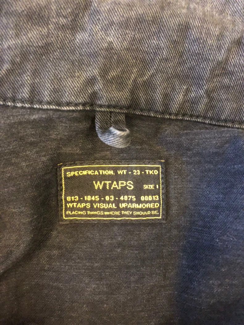 Wtaps wtaps 17ss Washed Four-Pocket Jacket Size US S / EU 44-46 / 1 - 3 Thumbnail