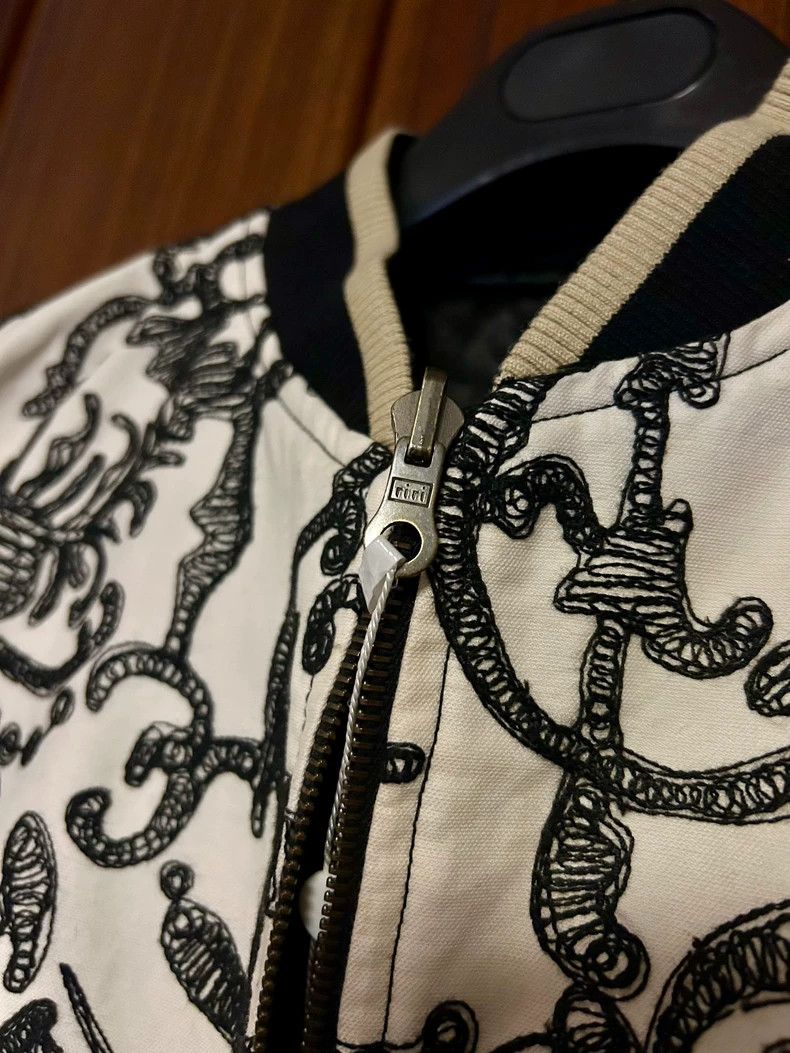 Dries Van Noten Dries Van Noten Embroidered Bomber Jacket Size US M / EU 48-50 / 2 - 2 Thumbnail