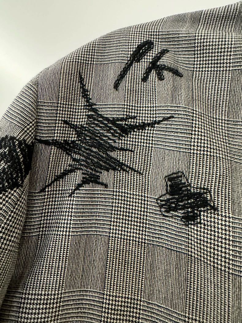 Comme des Garcons CDG Homme Plus Embroidered Casual Blazer Size US M / EU 48-50 / 2 - 3 Thumbnail