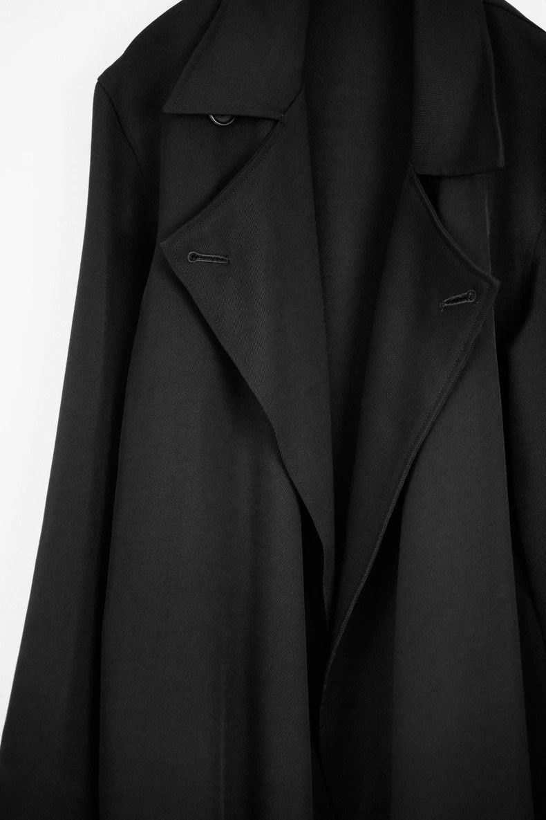 Yohji Yamamoto Yohji Yamamoto 96AW Asymmetric Robe Coat Size US M / EU 48-50 / 2 - 5 Thumbnail