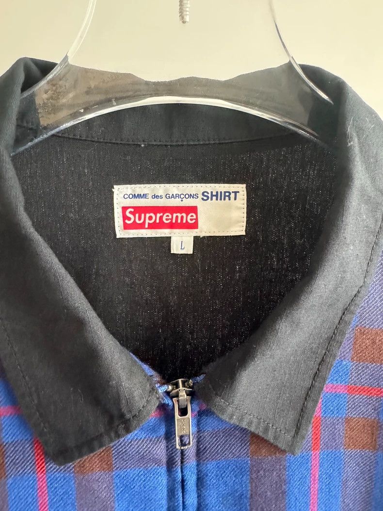 Comme des Garcons Supreme Cdg Plaid Paneled Jacket Size US L / EU 52-54 / 3 - 3 Thumbnail