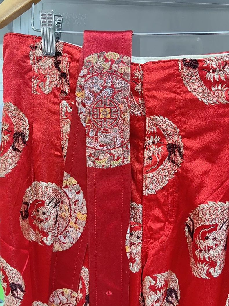 Comme des Garcons Comme des Garçons 2011 Archive Red Pants Size US 31 - 3 Thumbnail