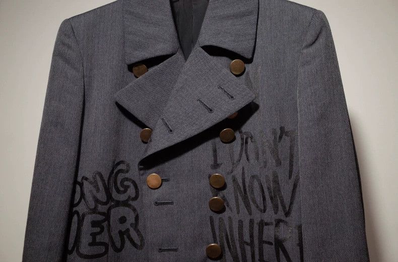 Comme des Garcons Comme des Garçons AD2014 Wool Coat Size US XS / EU 42 / 0 - 2 Thumbnail