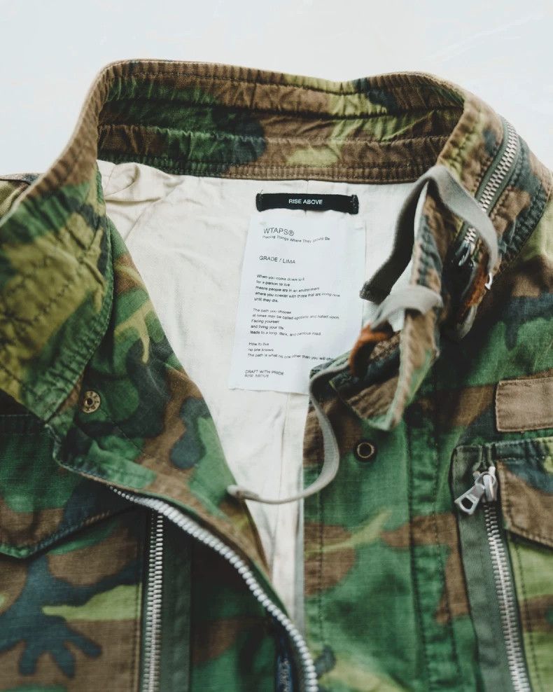 Wtaps wtaps 09ss M65 Camo Jacket L Size US L / EU 52-54 / 3 - 6 Thumbnail