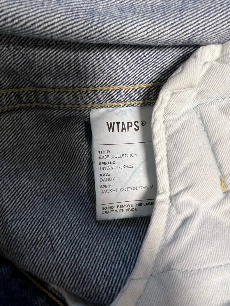 wtaps 18ss DADDY Denim Jacket