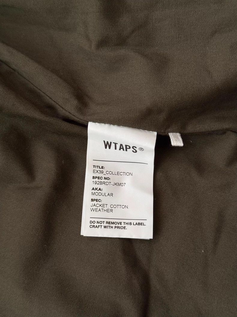 Wtaps WTAPS 19AW Cotton Weather Jacket Size US S / EU 44-46 / 1 - 5 Thumbnail