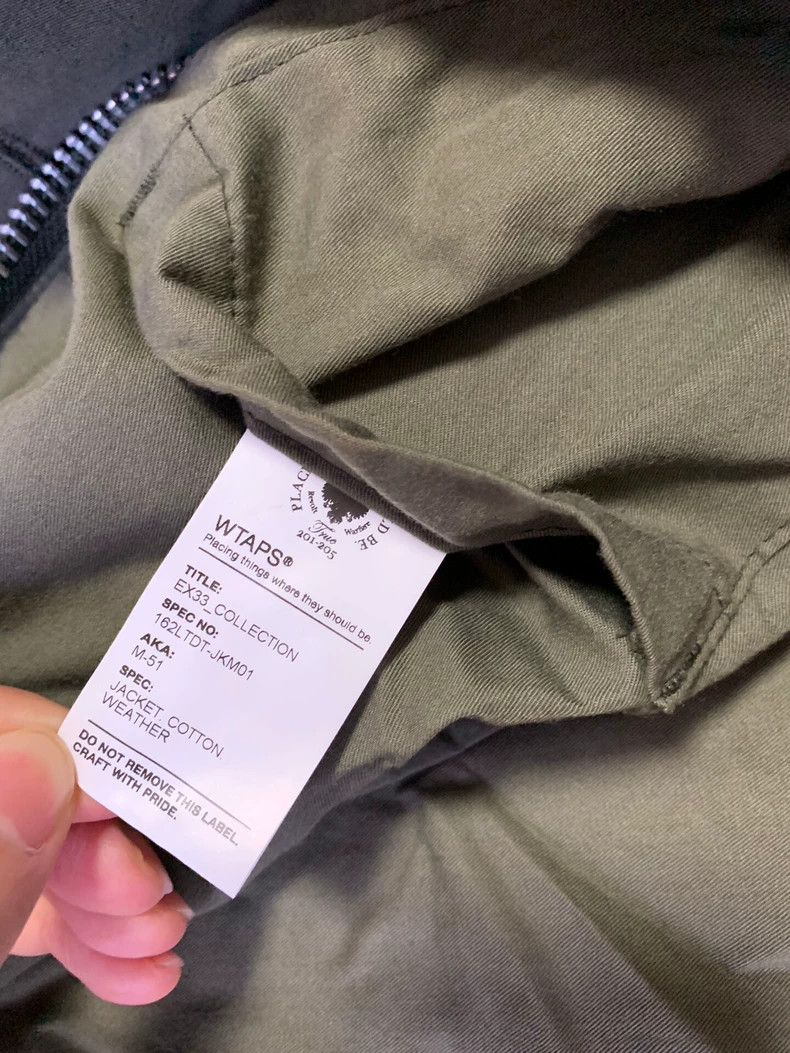 Wtaps WTAPS 16AW M-51 Coat S Size Size US S / EU 44-46 / 1 - 2 Thumbnail