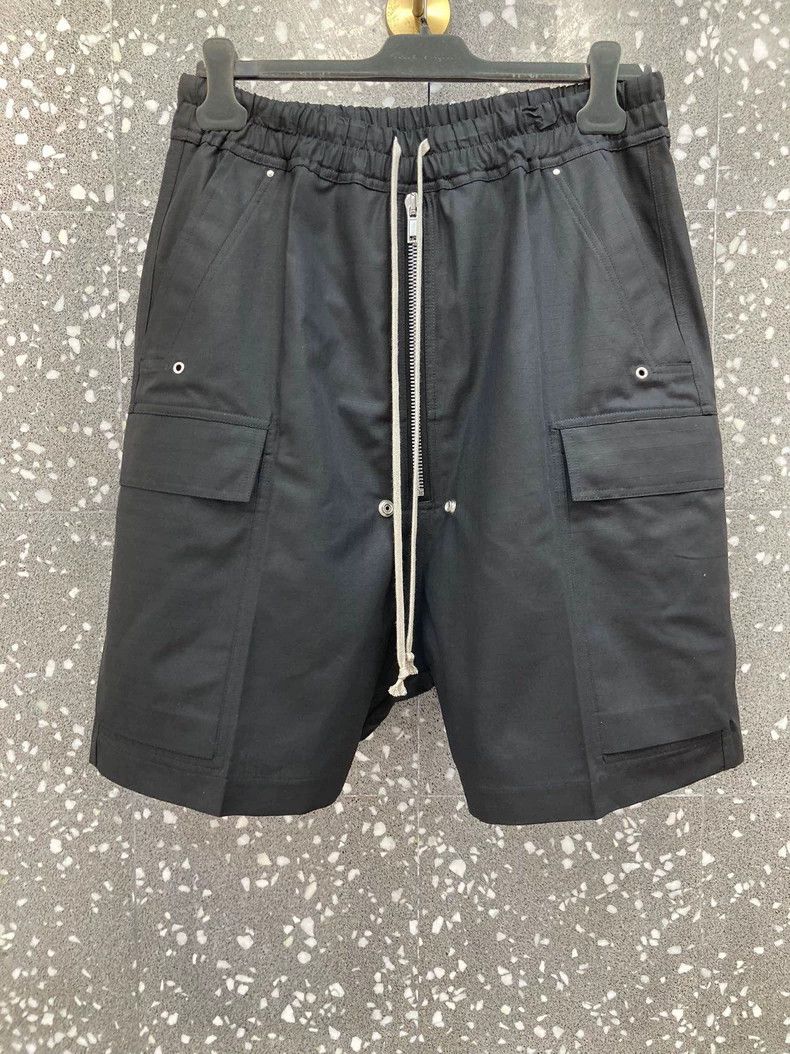 Rick Owens Rick Owens Men's Black Ripstop Pocket Shorts Size US 31 - 5 Thumbnail
