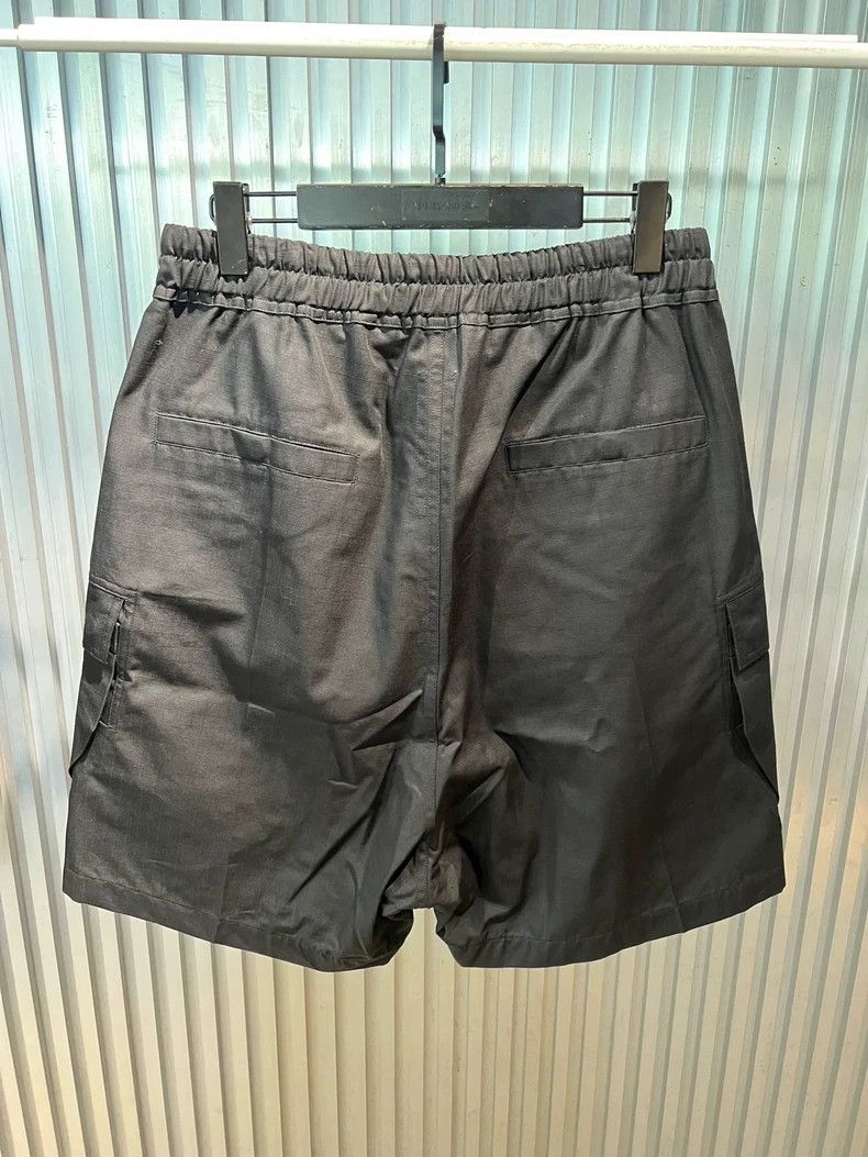 Rick Owens Rick Owens Men's Black Ripstop Pocket Shorts Size US 31 - 7 Thumbnail