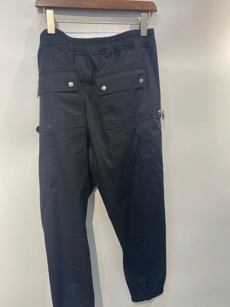 Rick Owens Rick Owens Black Multi-Zipper Pocket Pants Size US 31 - 4 Thumbnail