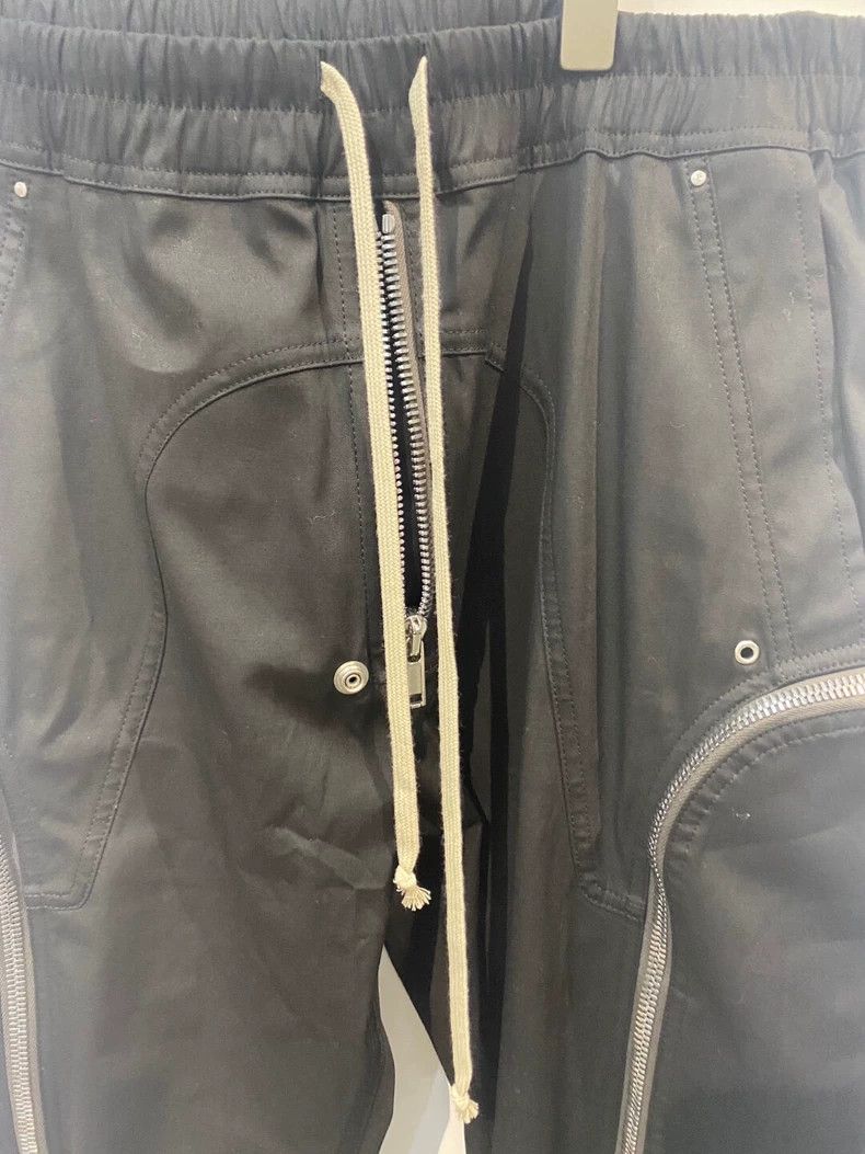 Rick Owens Rick Owens Black Multi-Zipper Pocket Pants Size US 31 - 7 Thumbnail
