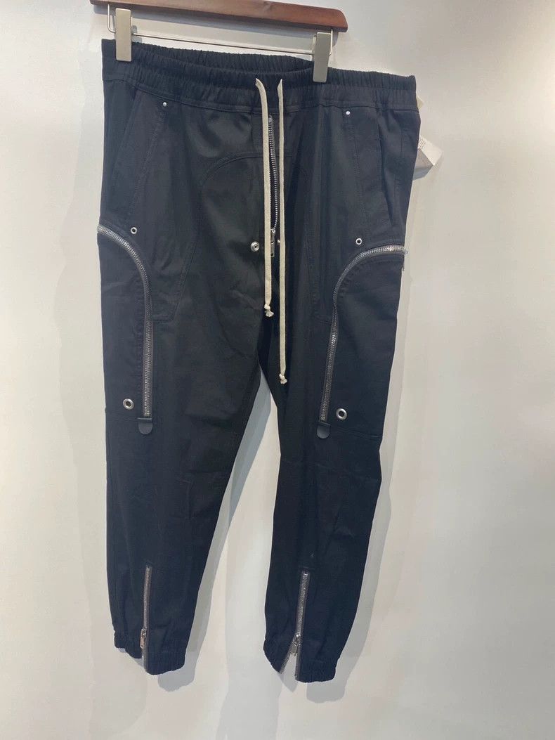 Rick Owens Rick Owens Black Multi-Zipper Pocket Pants Size US 31 - 3 Thumbnail