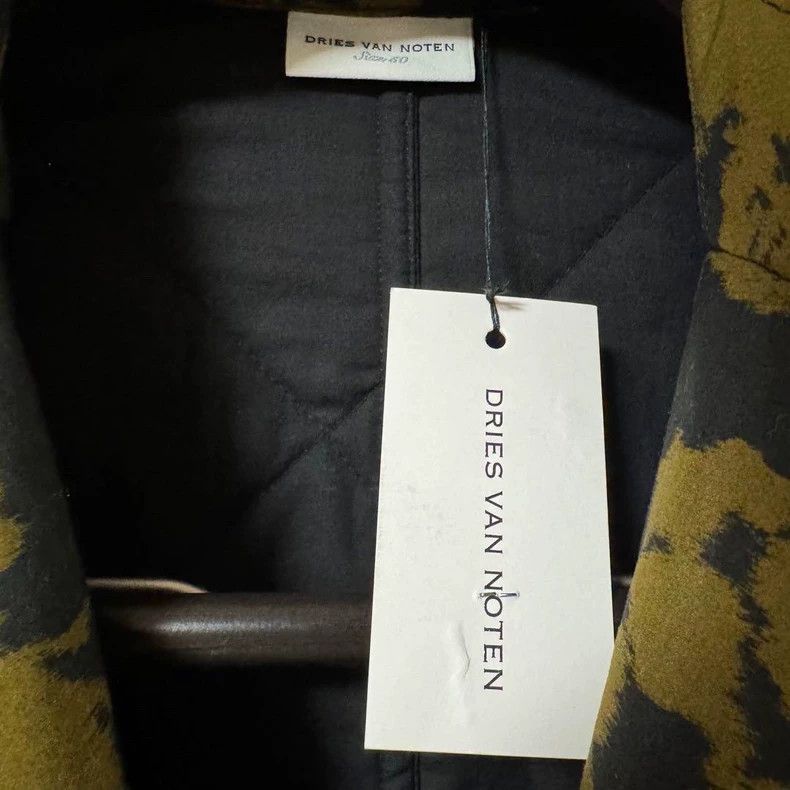 Dries Van Noten Dries Van Noten Quilted Blazer New 50 Size US L / EU 52-54 / 3 - 5 Thumbnail