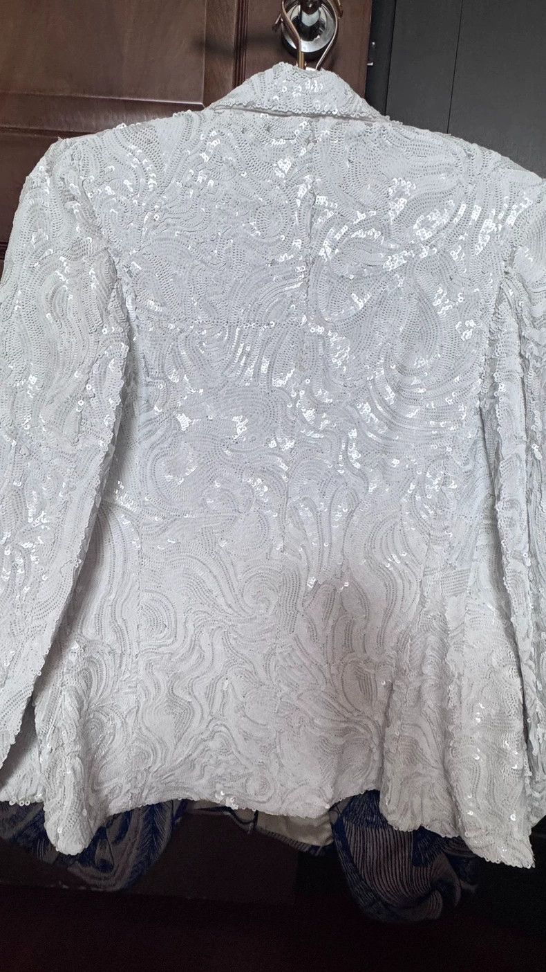 Dries Van Noten Dries Van Noten Sequin Embellished Jacket Size US XS / EU 42 / 0 - 2 Thumbnail