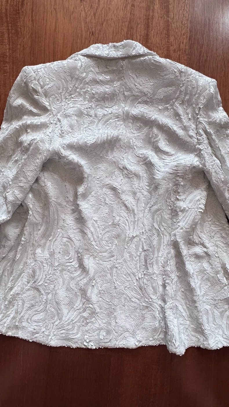 Dries Van Noten Dries Van Noten Sequin Embellished Jacket Size US XS / EU 42 / 0 - 6 Thumbnail