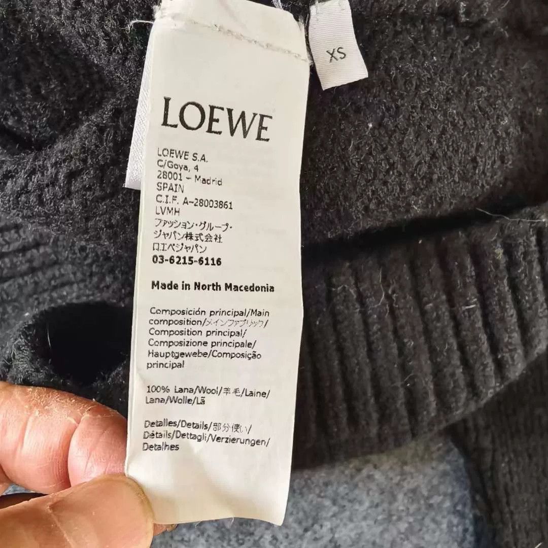 Loewe Loewe High Neck Wool Sweater Size US XS / EU 42 / 0 - 5 Thumbnail