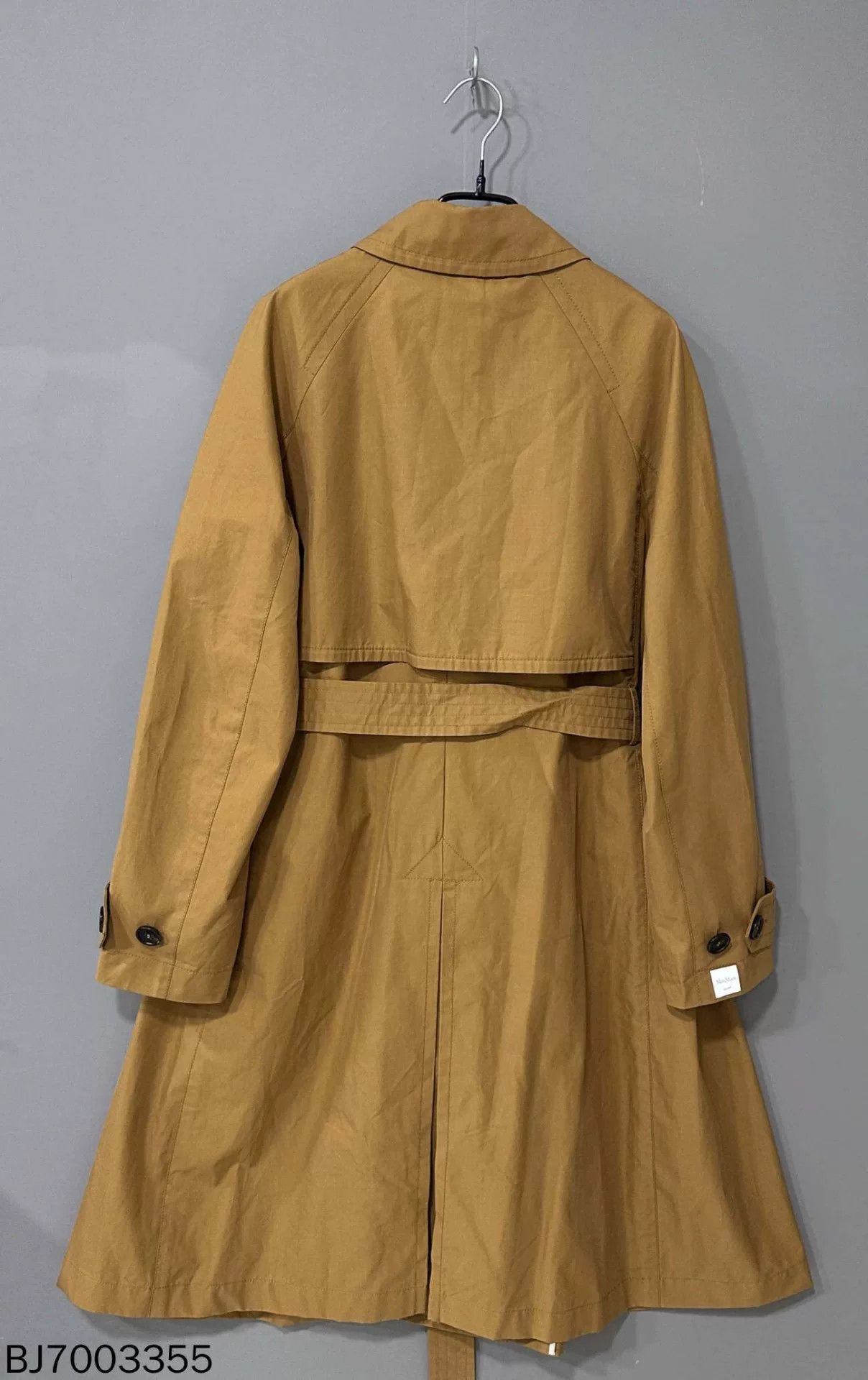 Max Mara maxmara long trench coat in mustard yellow Size US L / EU 52-54 / 3 - 3 Thumbnail