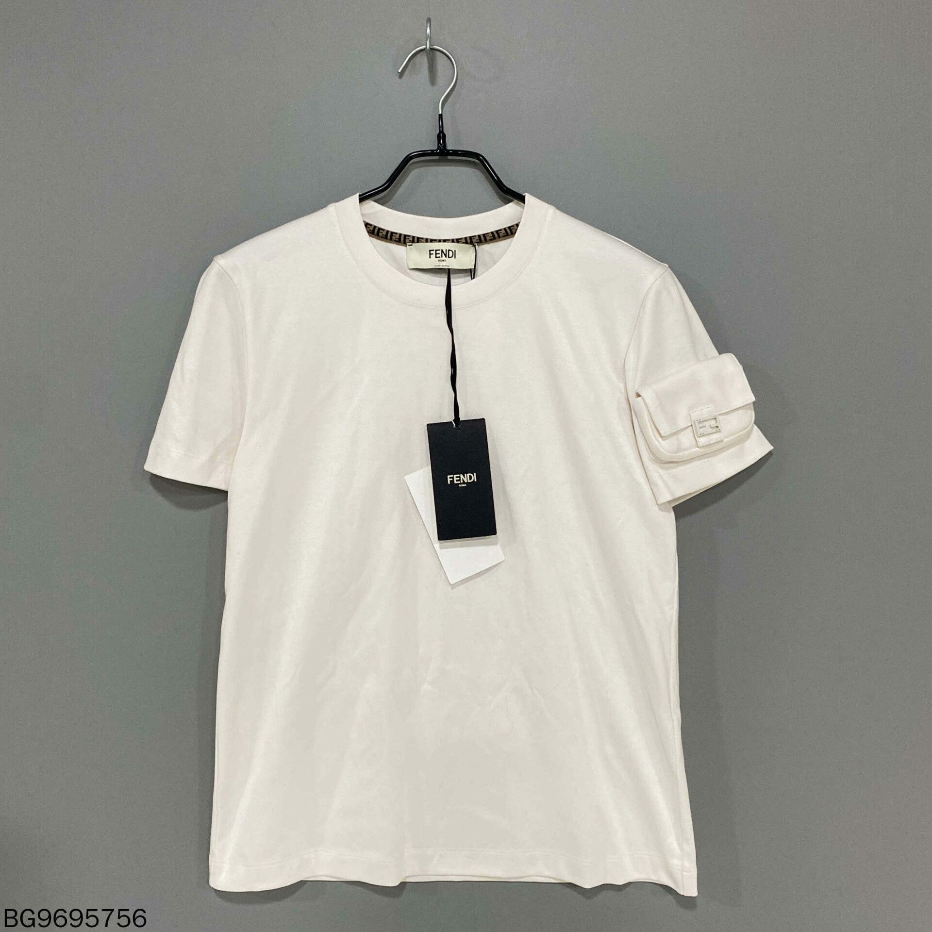 Fendi FENDI Cuff Double F Pocket Tee Size US S / EU 44-46 / 1 - 2 Thumbnail
