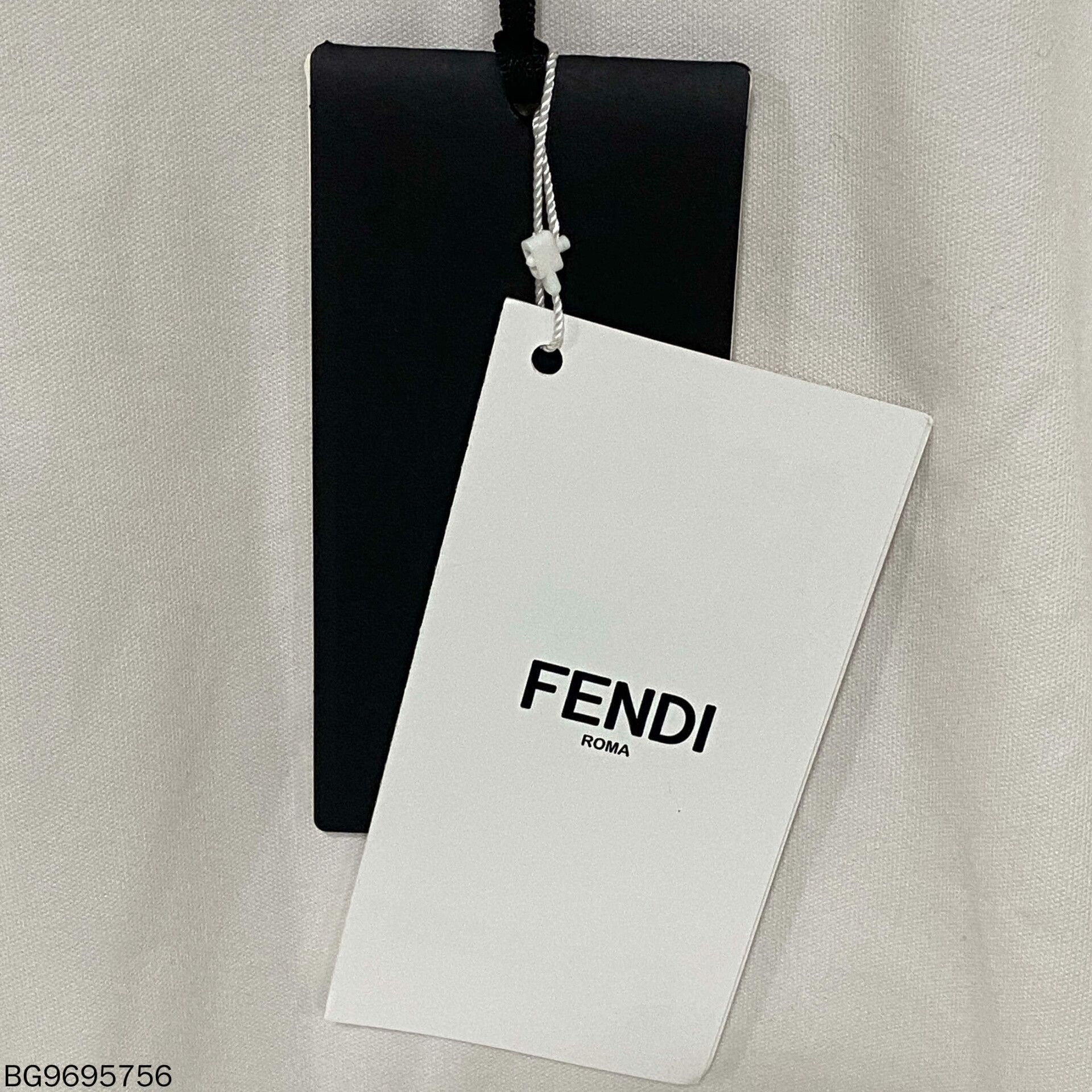 Fendi FENDI Cuff Double F Pocket Tee Size US S / EU 44-46 / 1 - 5 Thumbnail