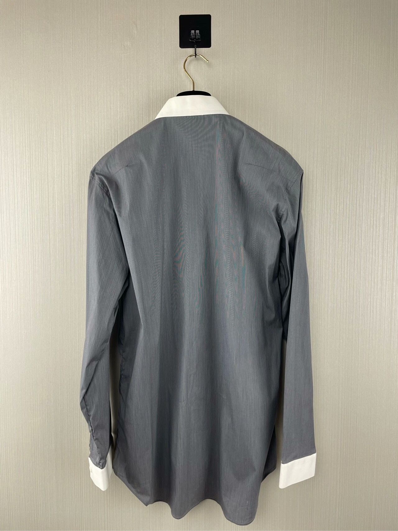 Dior Dior Leather Tag Shirt Size 40 Size US M / EU 48-50 / 2 - 2 Thumbnail