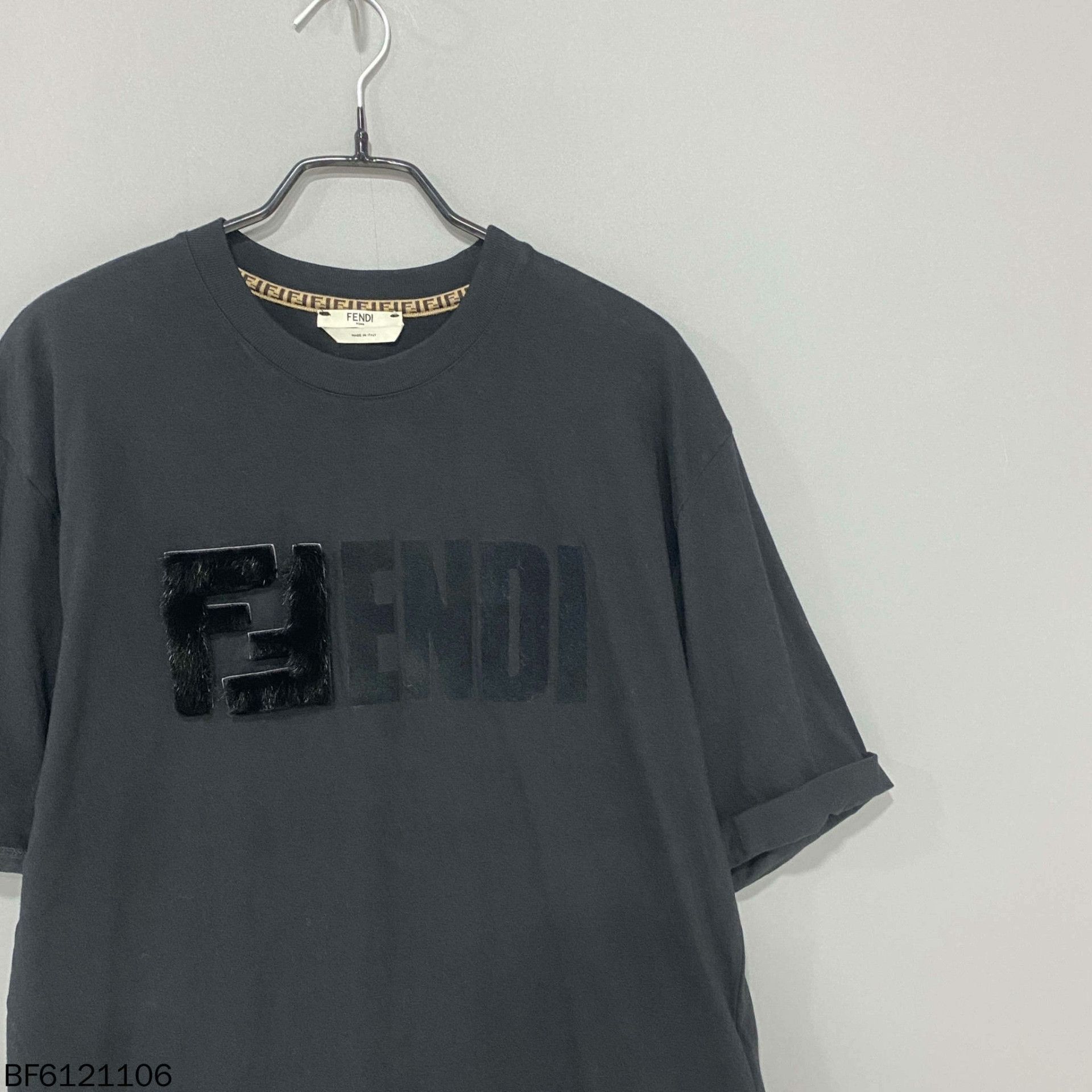 Fendi Fendi Mink Double F Logo Tee Size US S / EU 44-46 / 1 - 3 Thumbnail