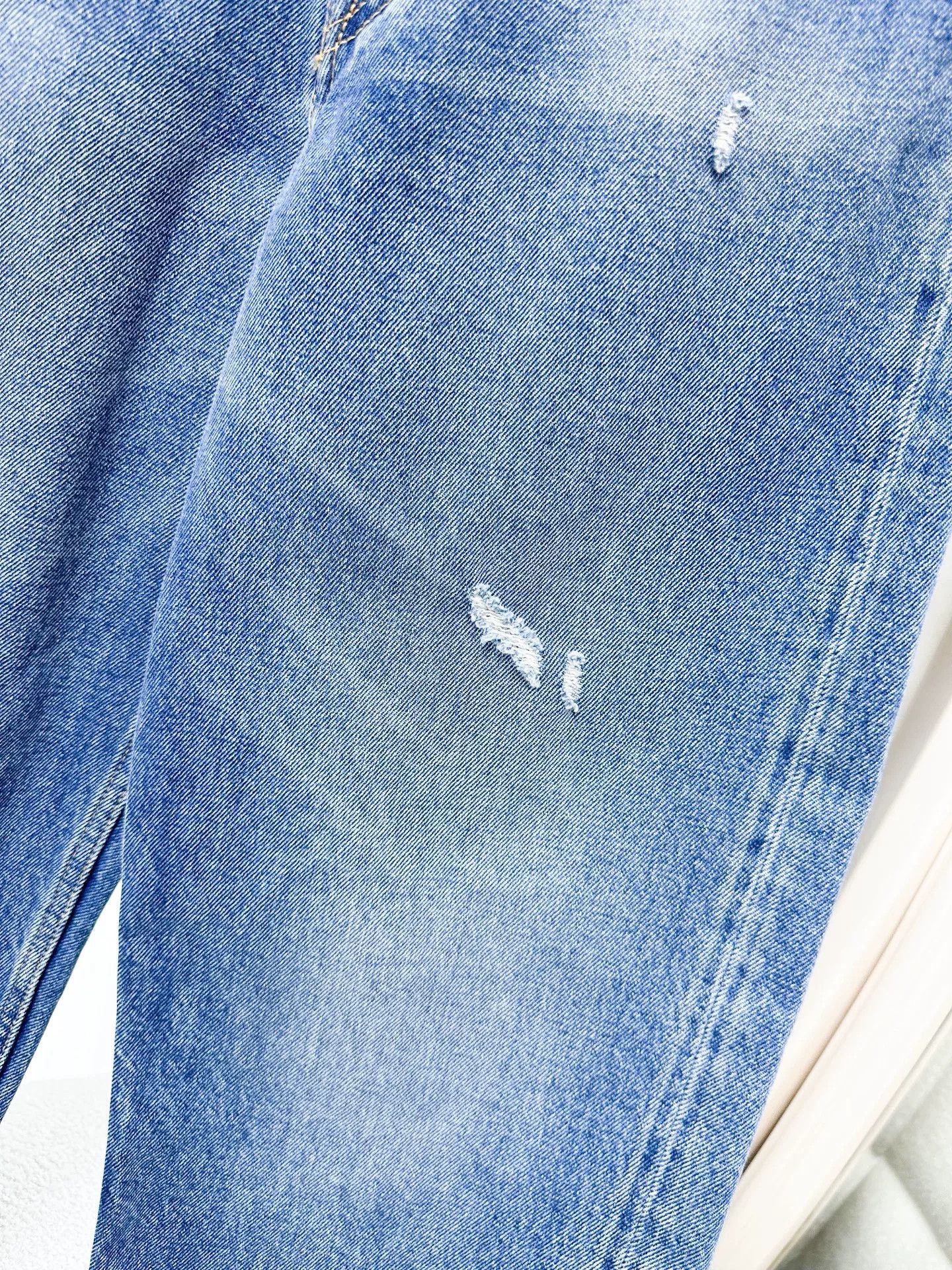 Acne Studios Acne Studios Blue Wide-Leg Jeans Size US 26 / EU 42 - 3 Thumbnail