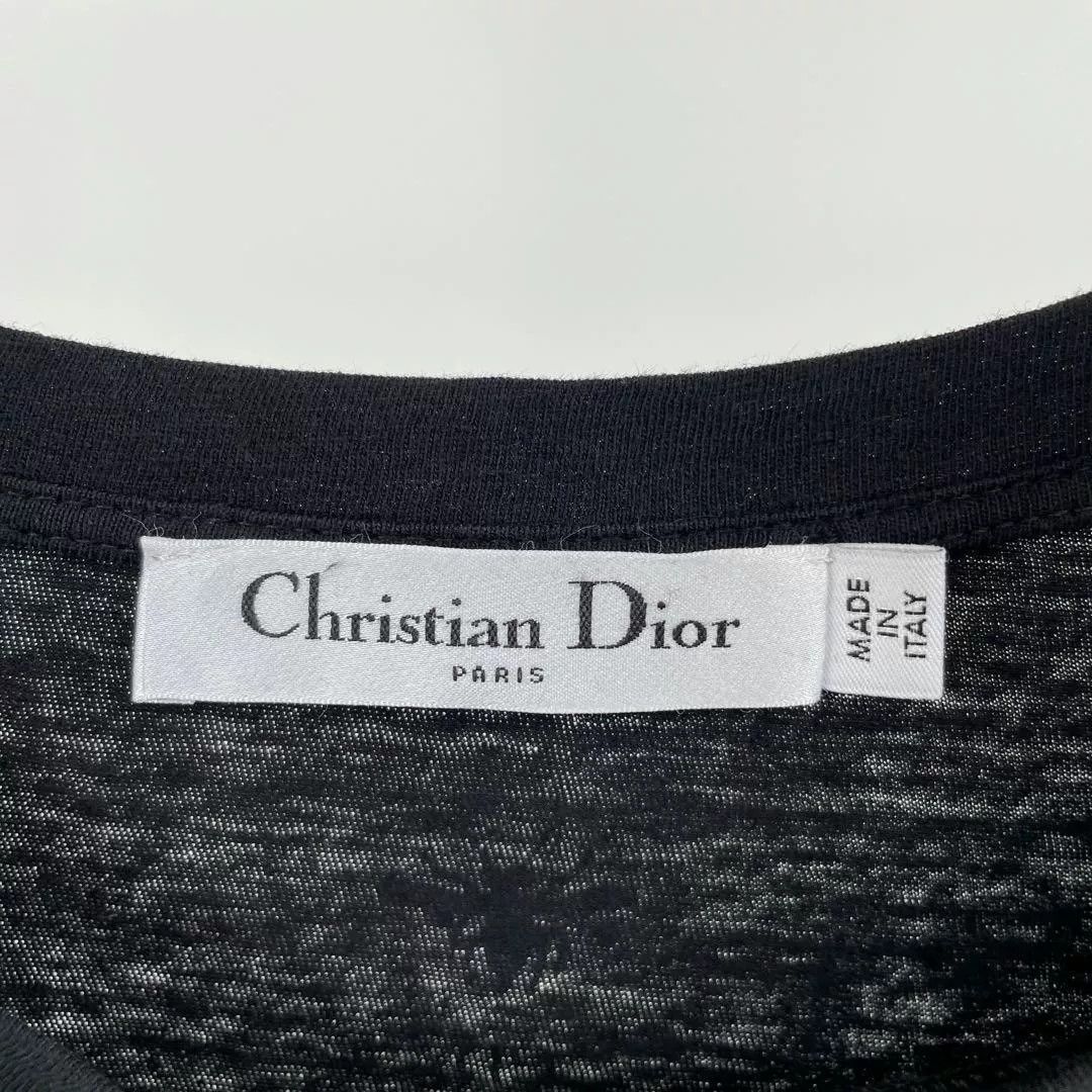 Dior Christian Dior Black Letter Print T-shirt Size US XS / EU 42 / 0 - 6 Thumbnail