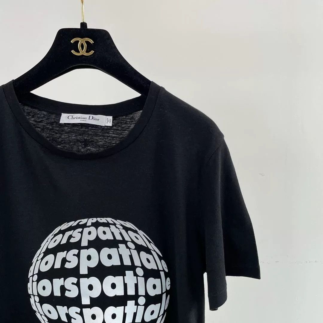 Dior Christian Dior Black Letter Print T-shirt Size US XS / EU 42 / 0 - 3 Thumbnail