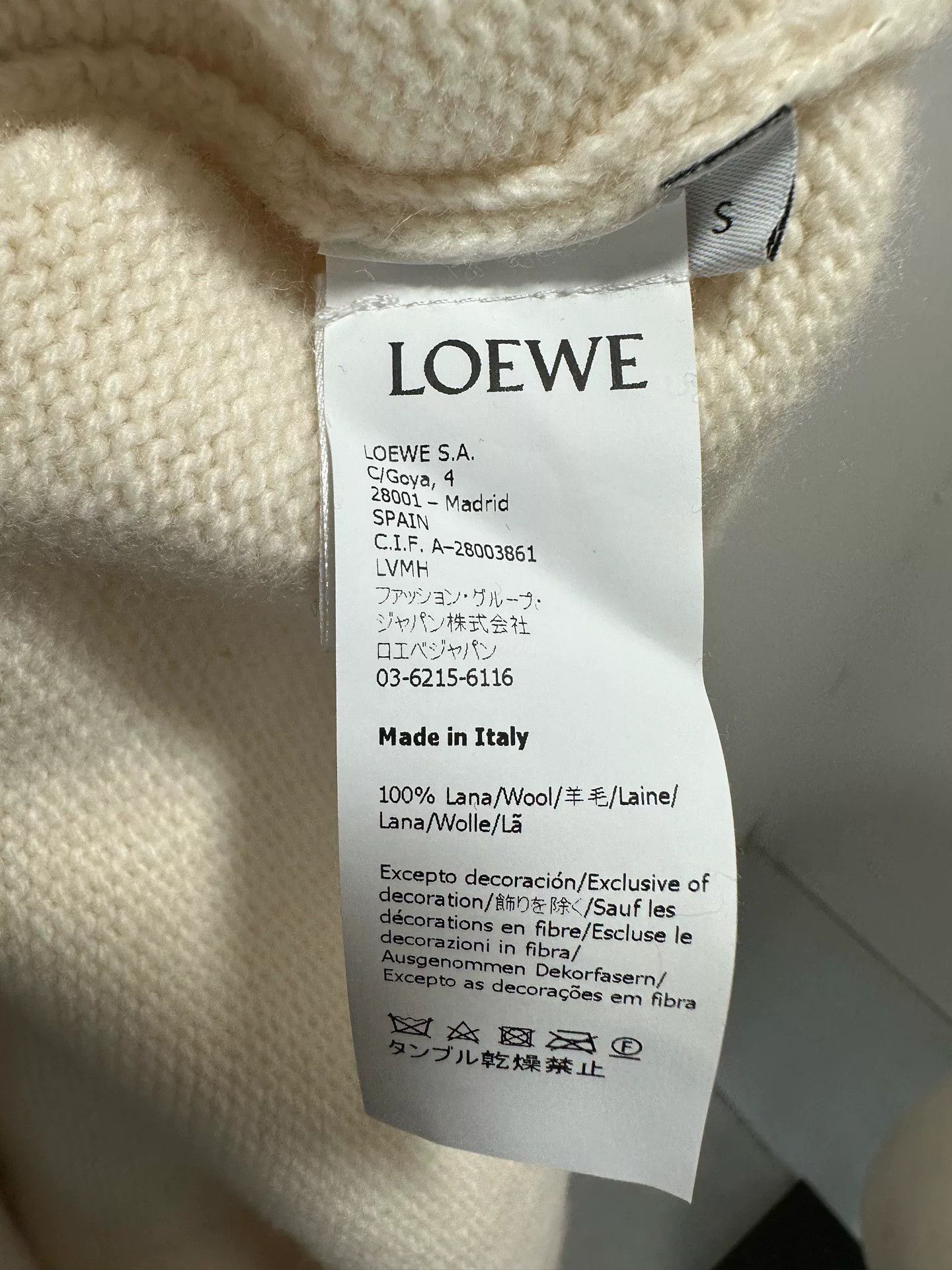 Loewe Loewe Sequin Logo Wool Sweater Size US S / EU 44-46 / 1 - 5 Thumbnail