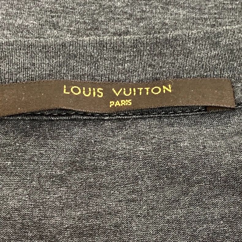 Louis Vuitton Louis Vuitton Black Logo Cotton Short-Sleeve T-shirt Size US S / EU 44-46 / 1 - 6 Thumbnail