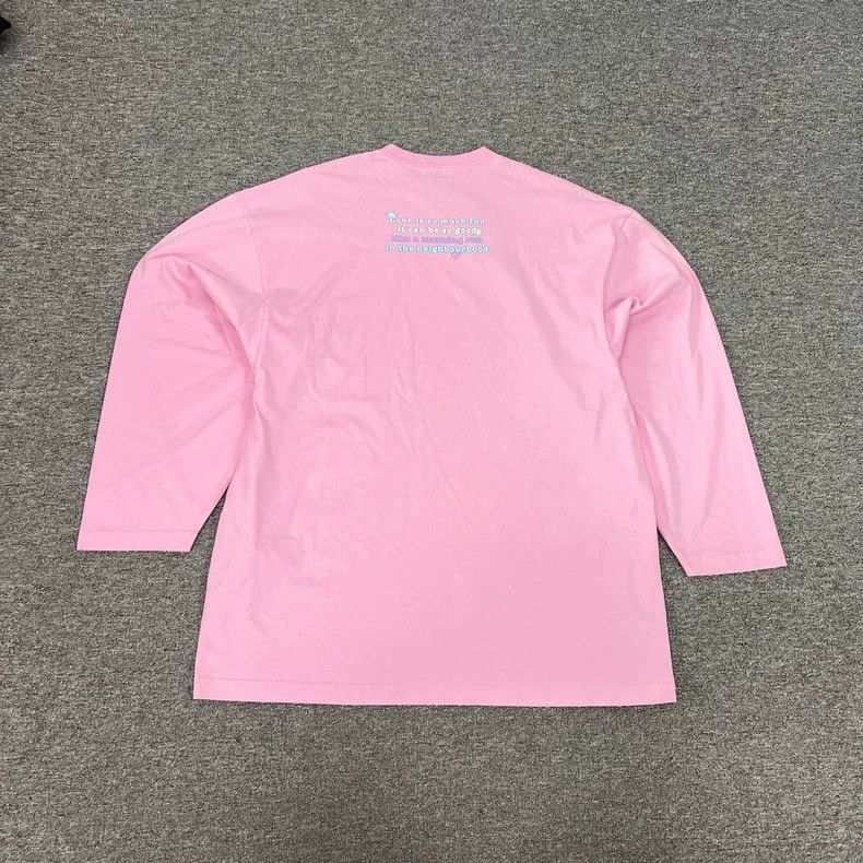 Balenciaga Balenciaga Moon Bear Long Sleeve Shirt Size US M / EU 48-50 / 2 - 2 Thumbnail