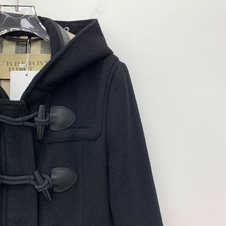 Burberry Burberry Black Wool Duffle Coat Size US M / EU 48-50 / 2 - 3 Thumbnail