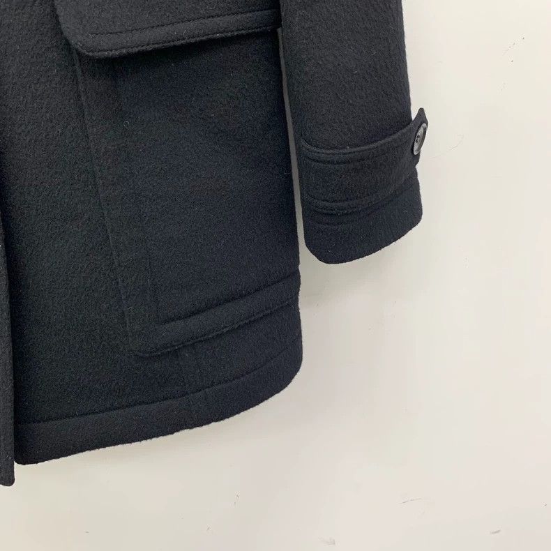 Burberry Burberry Black Wool Duffle Coat Size US M / EU 48-50 / 2 - 4 Thumbnail