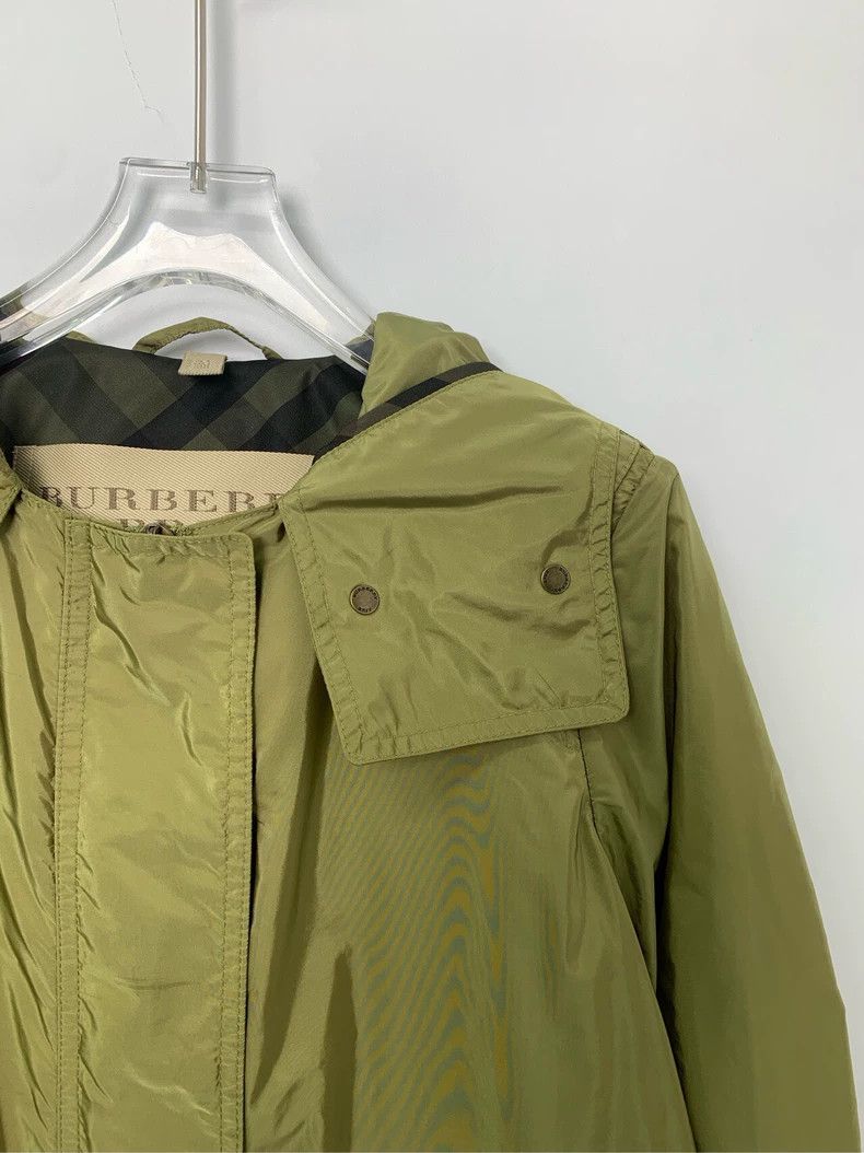 Burberry Burberry Green Hooded Jacket Coat Size US XS / EU 42 / 0 - 3 Thumbnail