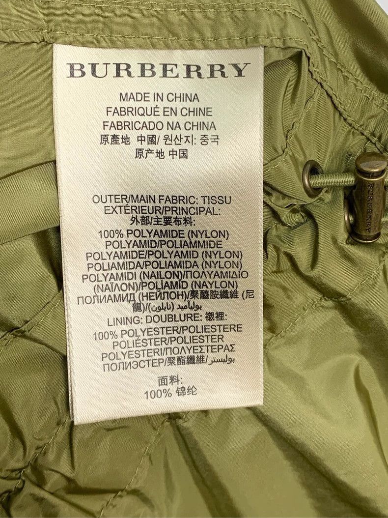 Burberry Burberry Green Hooded Jacket Coat Size US XS / EU 42 / 0 - 7 Thumbnail