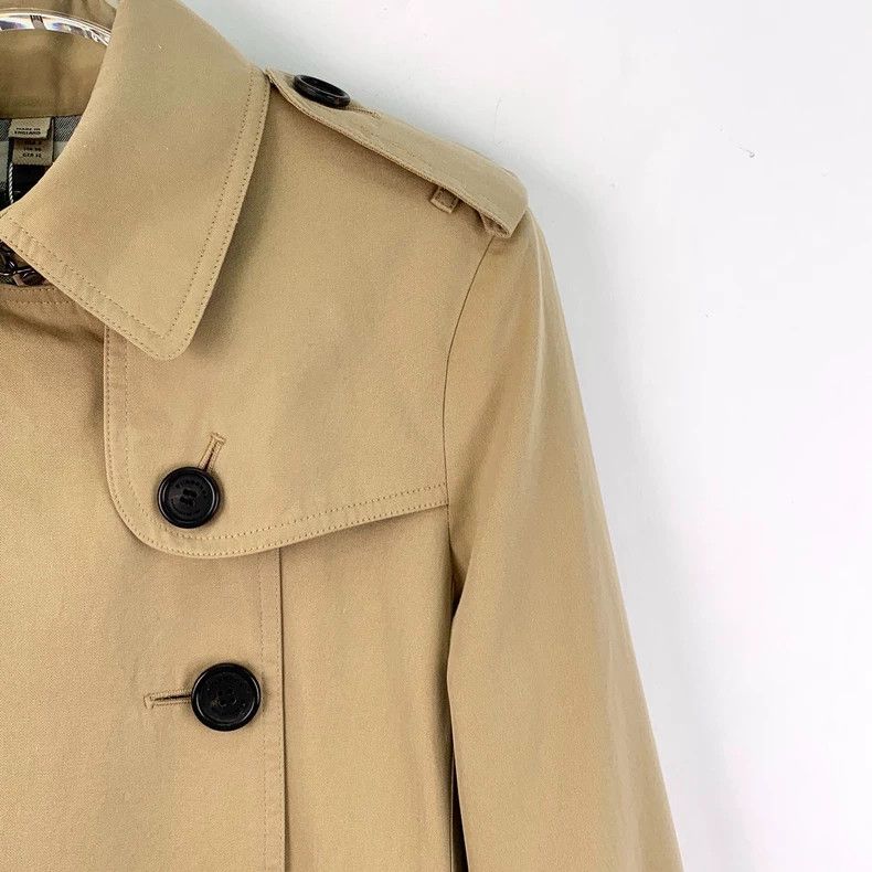 Burberry Burberry Brown Cotton Trench Coat Size US S / EU 44-46 / 1 - 3 Thumbnail