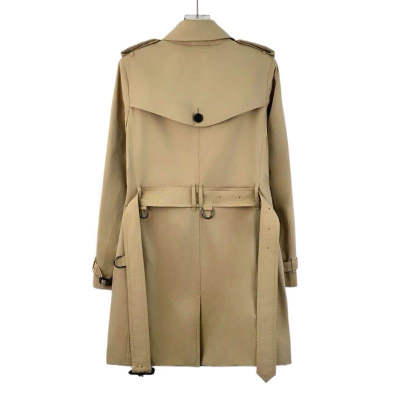 Burberry Burberry Brown Cotton Trench Coat Size US S / EU 44-46 / 1 - 2 Thumbnail