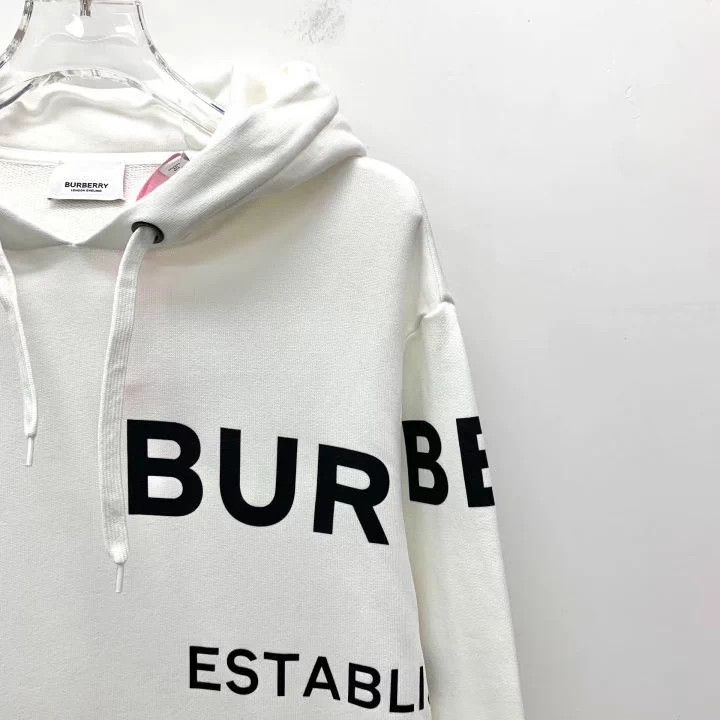 Burberry Burberry Logo Print Cotton Hoodie Size US XS / EU 42 / 0 - 3 Thumbnail