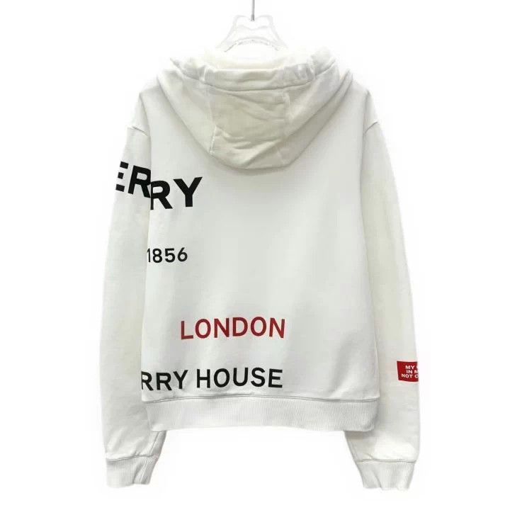 Burberry Burberry Logo Print Cotton Hoodie Size US XS / EU 42 / 0 - 2 Thumbnail