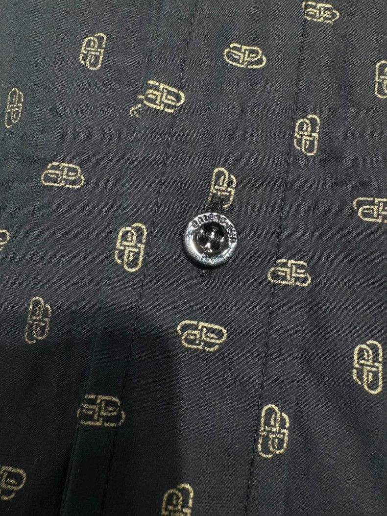 Balenciaga Balenciaga Logo Print Shirt Jacket Size US S / EU 44-46 / 1 - 4 Thumbnail
