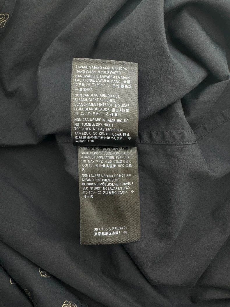 Balenciaga Balenciaga Logo Print Shirt Jacket Size US S / EU 44-46 / 1 - 6 Thumbnail