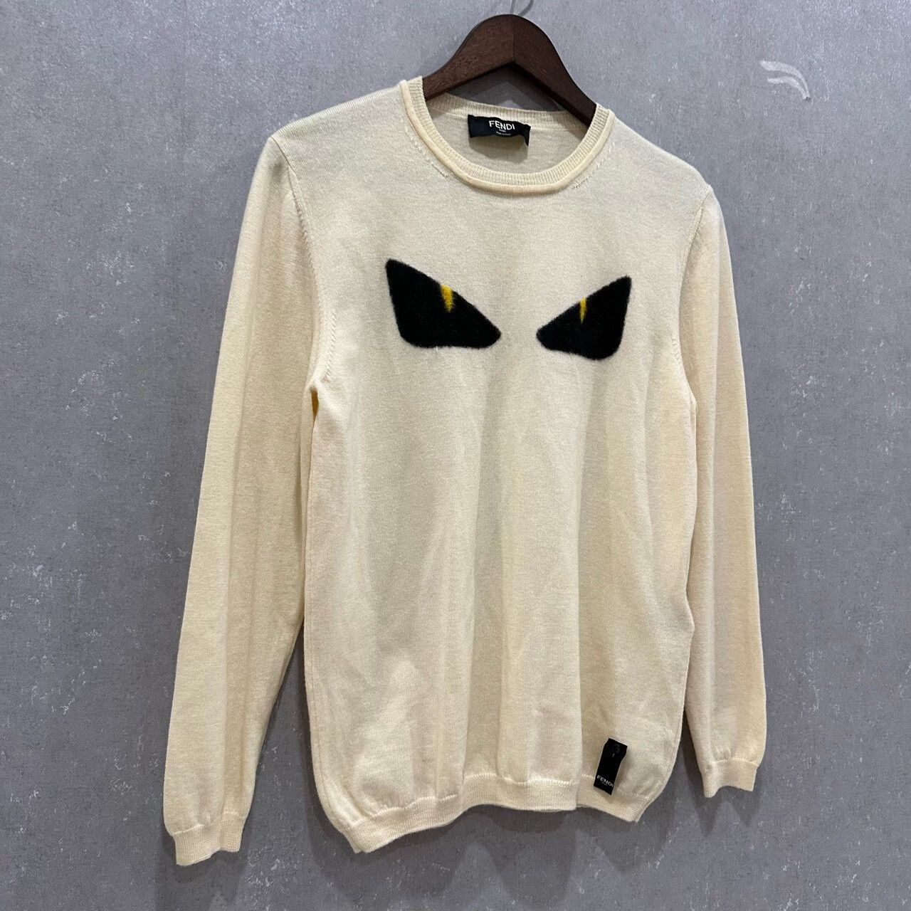 Fendi Fendi Monster Eyes Wool Knit Sweater Size US L / EU 52-54 / 3 - 3 Thumbnail