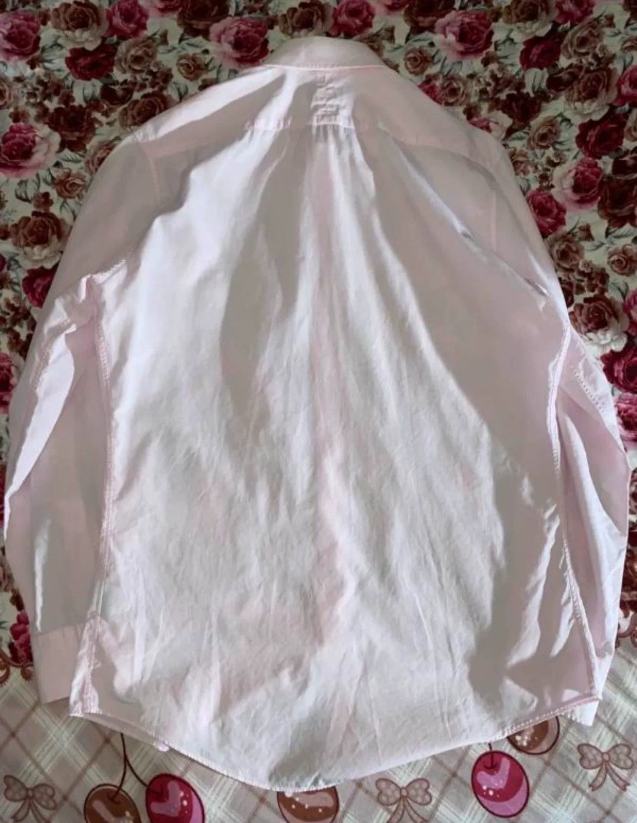 Hermes Hermes Pink High-Cotton Shirt Size 39 Size US S / EU 44-46 / 1 - 2 Thumbnail