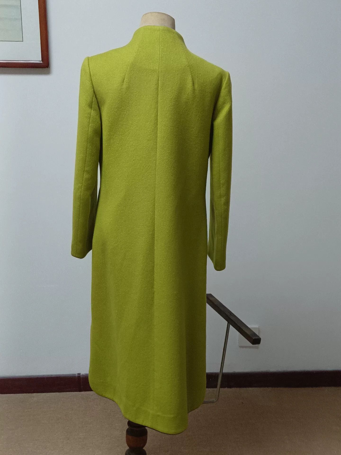 Kapital Green Chinese Style Wool Coat Size US L / EU 52-54 / 3 - 2 Thumbnail